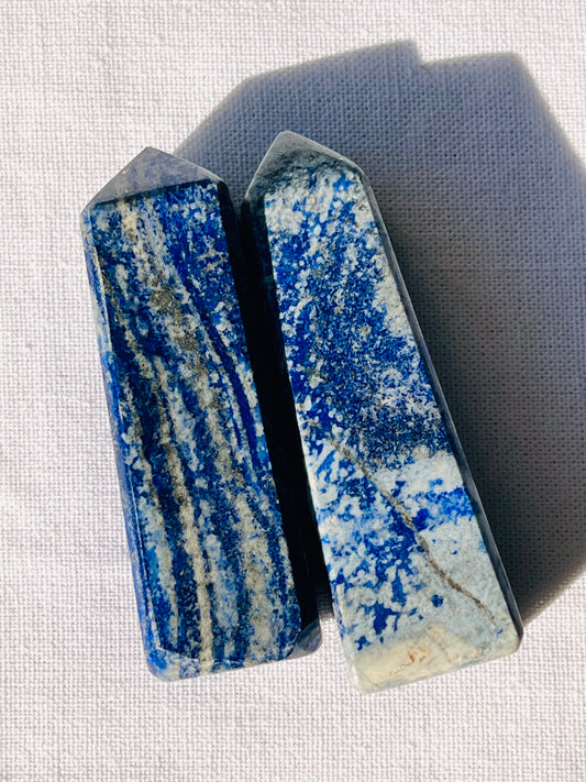 Lapis Lazuli Tower - Zoee Crystals